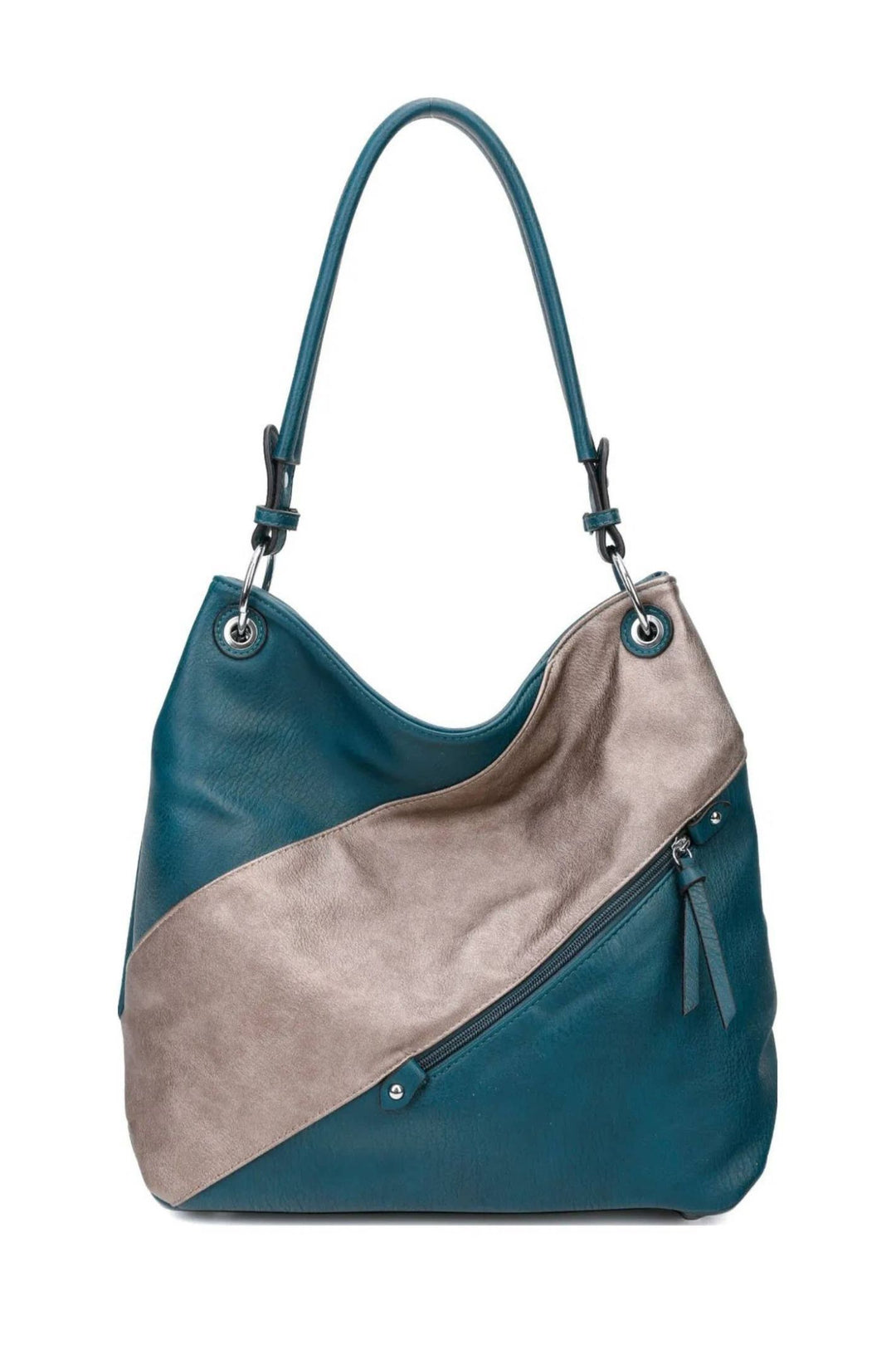 Boho Slouch Shoulder Bag Teal
