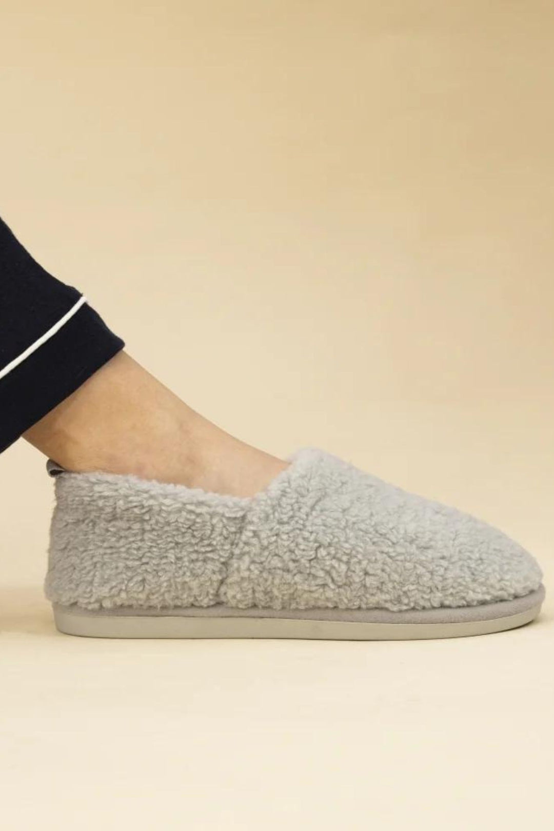 Lunar KLB055 Grey Charmaine Slipper
