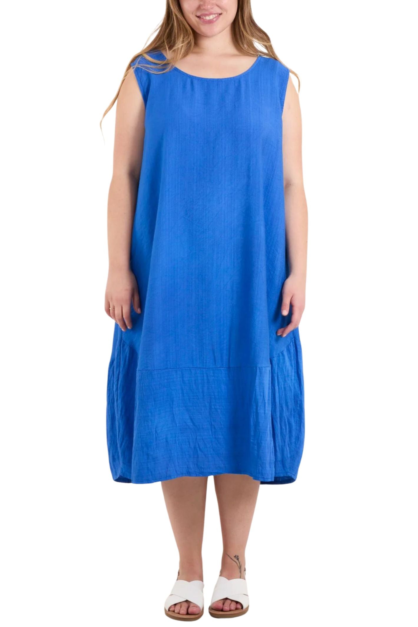 Lexington Crew Cocoon Dress, Navy main image 0