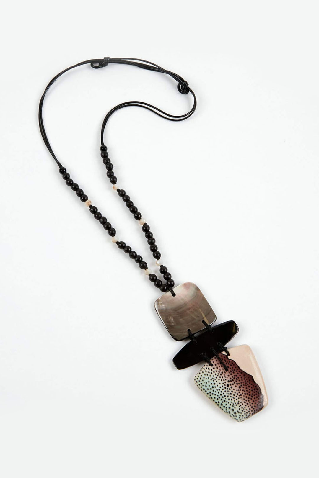 Dante NL5650 Brown Shell Necklace