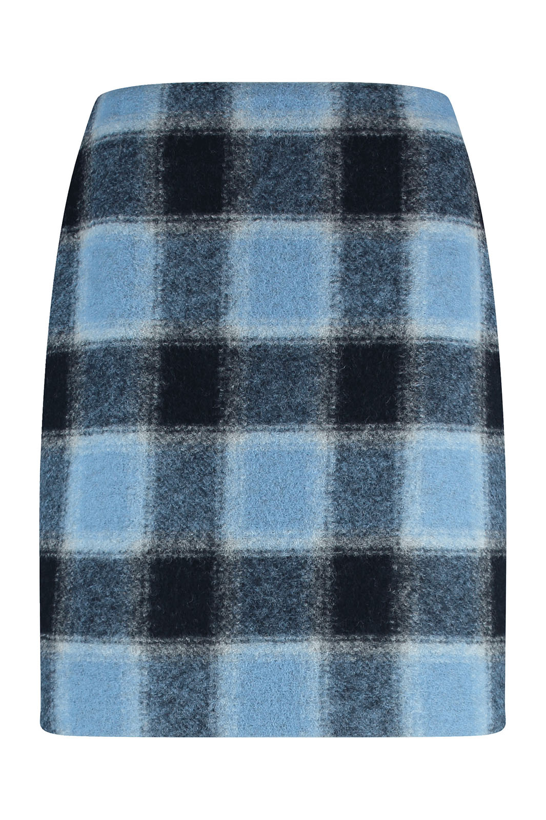 Gerry Weber Sky Blue Check Short Skirt 311020