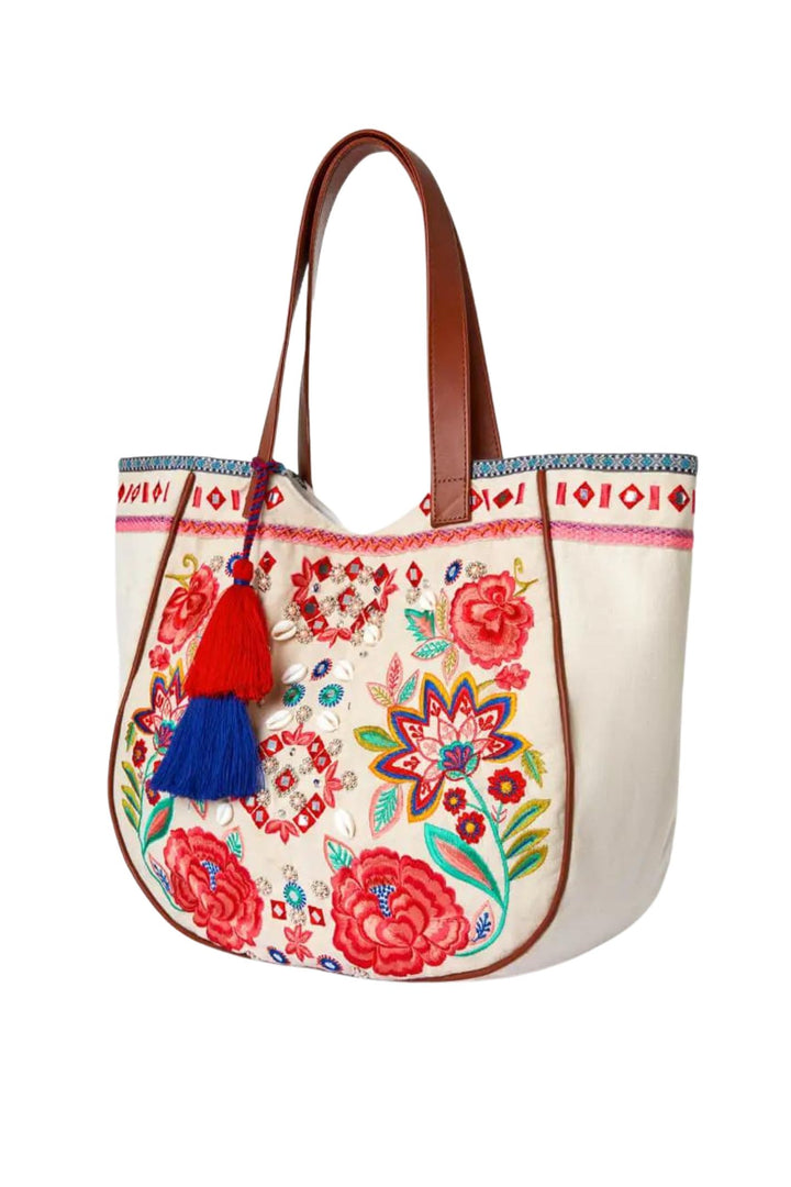 Joe Browns AE006 Tropical Shores Embroidered Bag