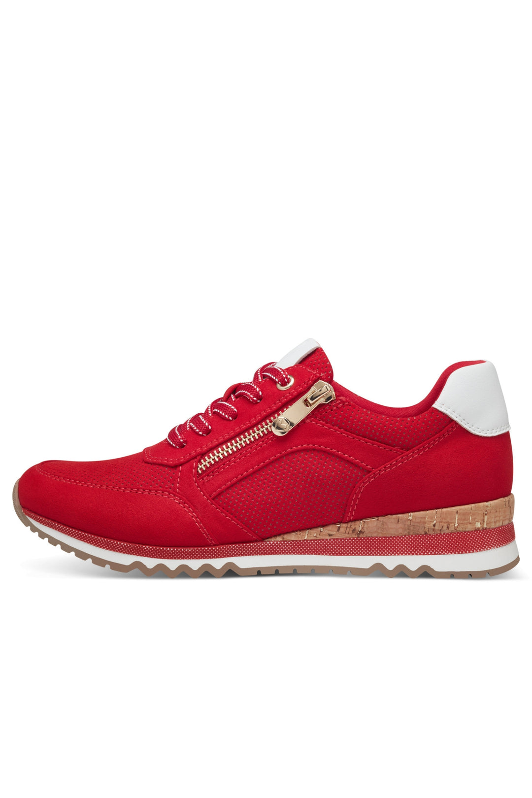 Marco Tozzi Cherry Red Trainer 23781