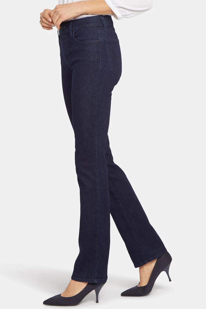NYDJ Marilyn MPRIMS8517 Blue Rinse Straight Leg Short Jeans