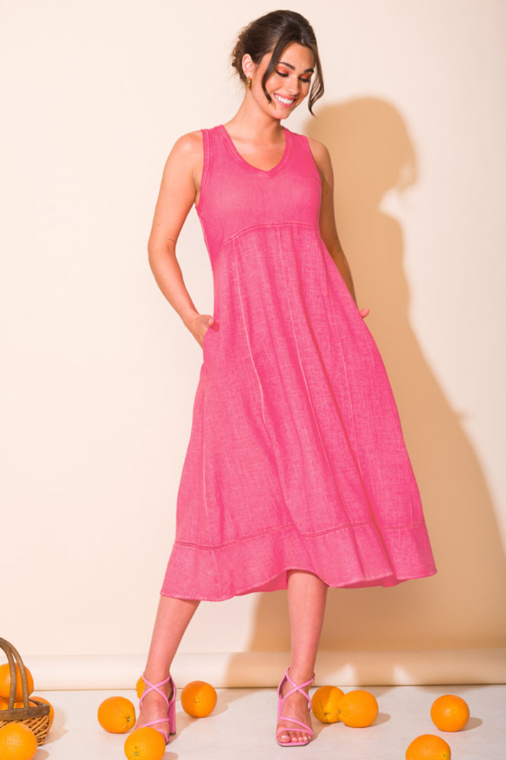 Alison Sheri 43092 Fuchsia Pink Dress - Experience Boutique