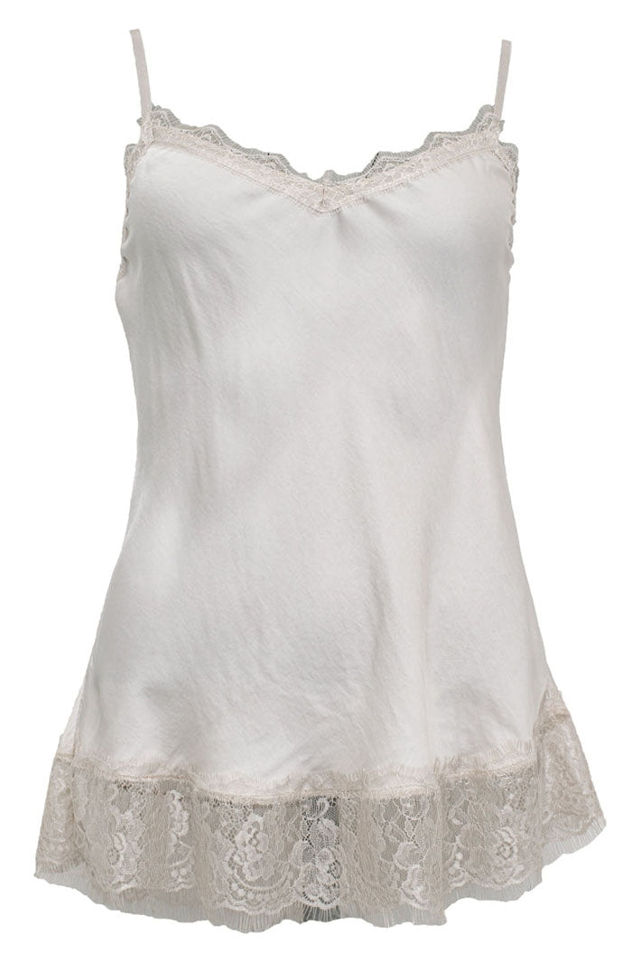 Costa Mani Must Have 200 Mandorla Lace Vest Top - Experience Boutique