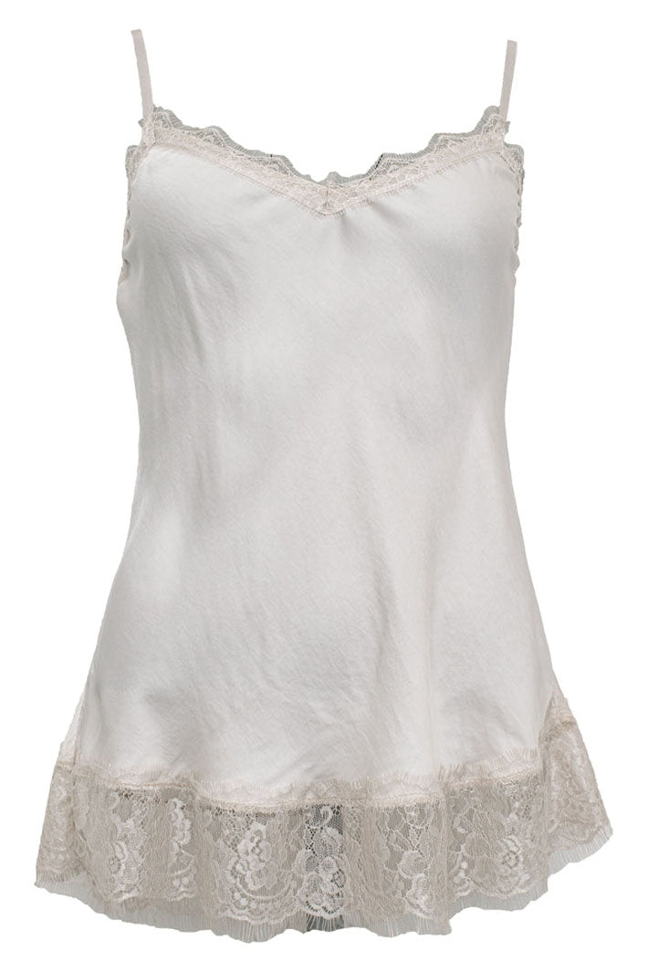 Costa Mani Must Have 200 Mandorla Lace Vest Top - Experience Boutique