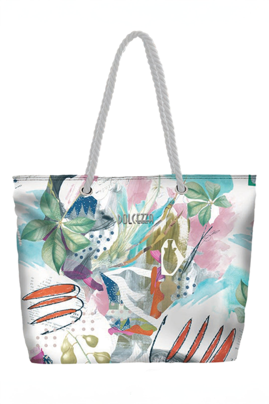 Dolcezza 24957 Happy With Spring Print Tote Bag