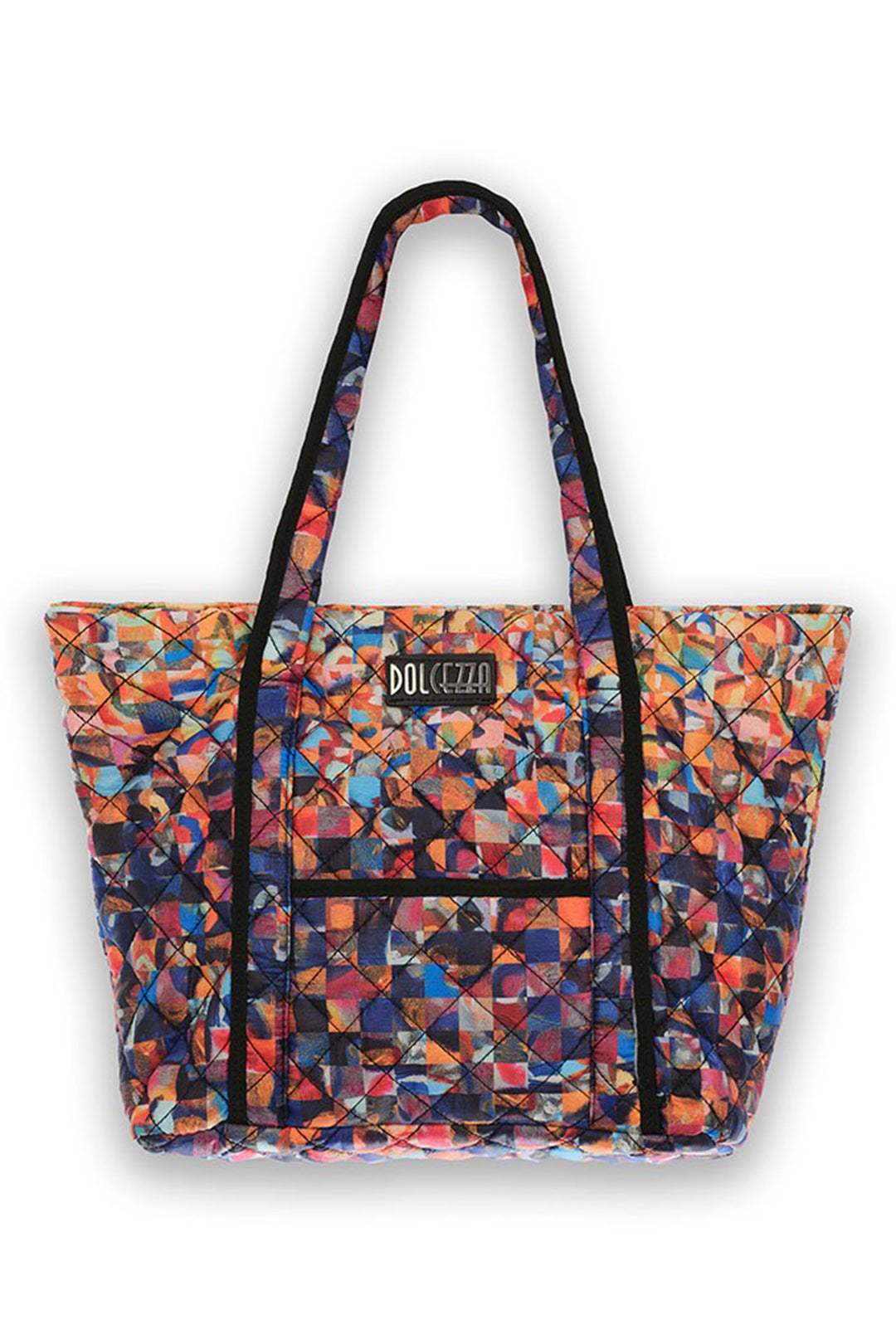 Dolcezza 75951 Jennifer Lommers Gold Rubble Print Tote Bag