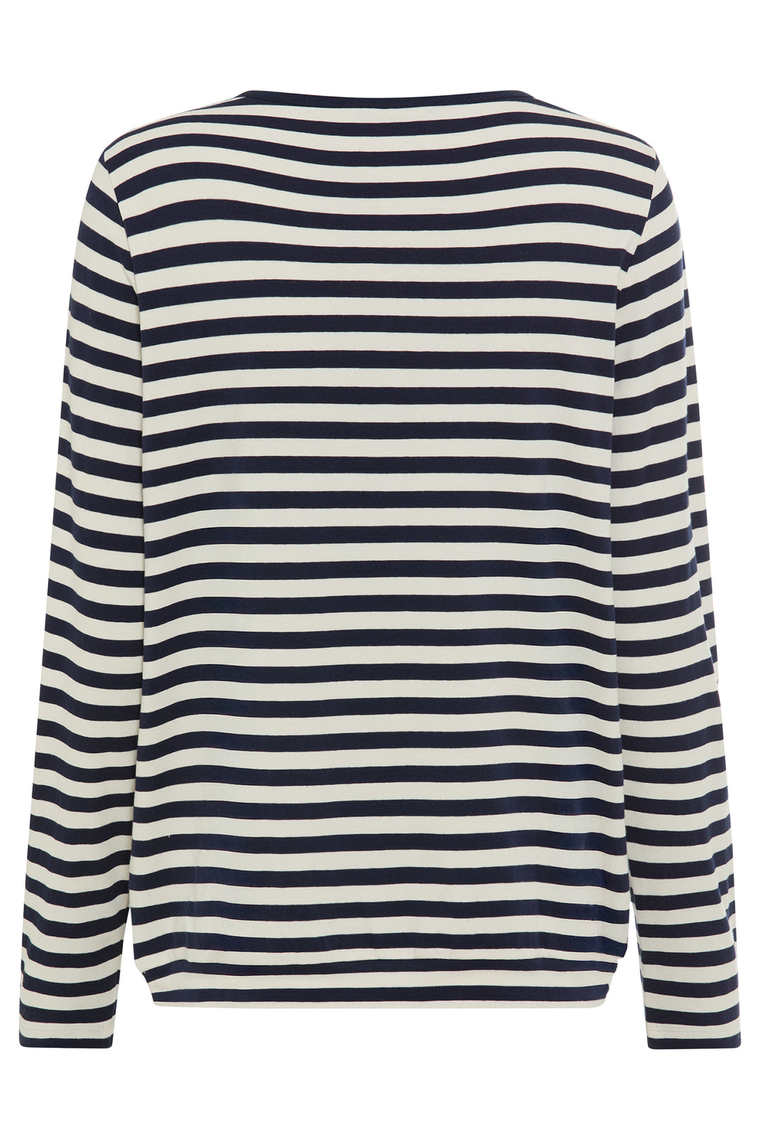 Olsen 11105247 Ink Blue Stripe Embellished Top