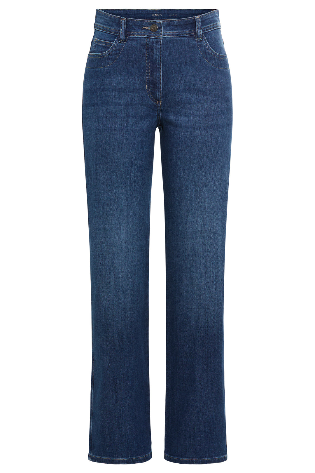 Olsen 14002469 Denim Blue Straight Leg Jeans