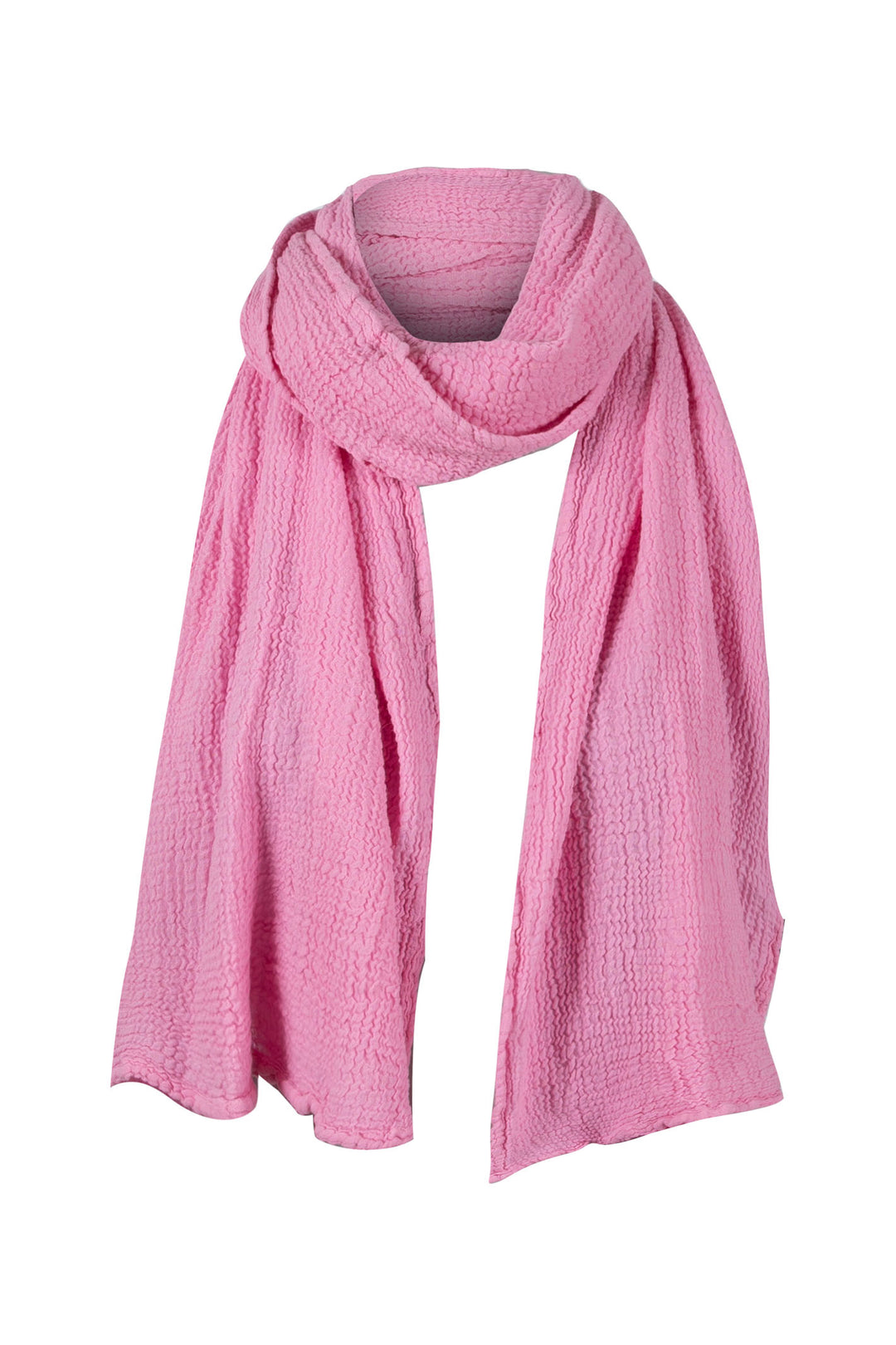 Onelife A523 Shawl Fondant Pink Cotton Shawl - Experience Boutique
