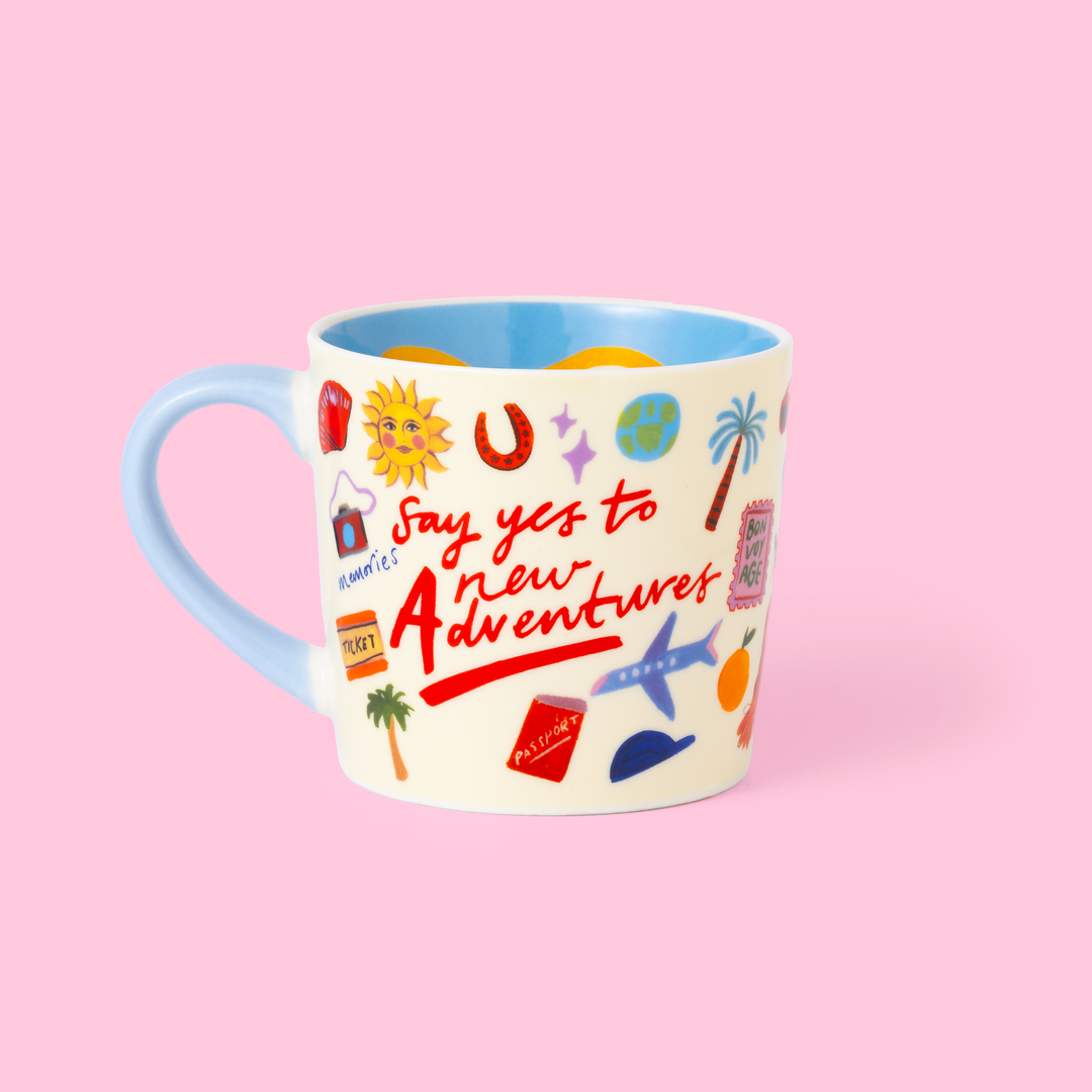 Eleanor Bowmer Say Yes to New Adventures Mug