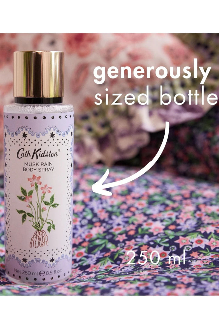 Cath Kidston Roots & Raindrops Musk Rain Body Spray, 250ml