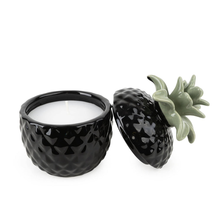 Ceramic Candle  -  Pineapple 6PK