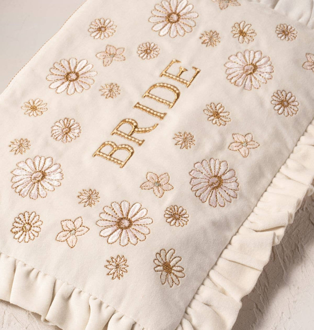 Eliabeth Scarlett Daisy Dream Bride Frill Pouch