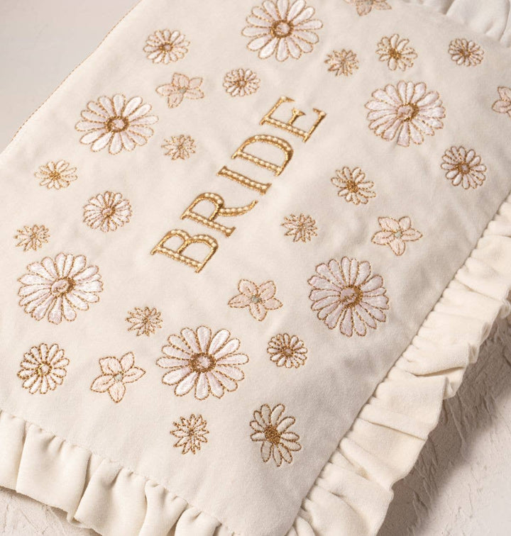 Eliabeth Scarlett Daisy Dream Bride Frill Pouch