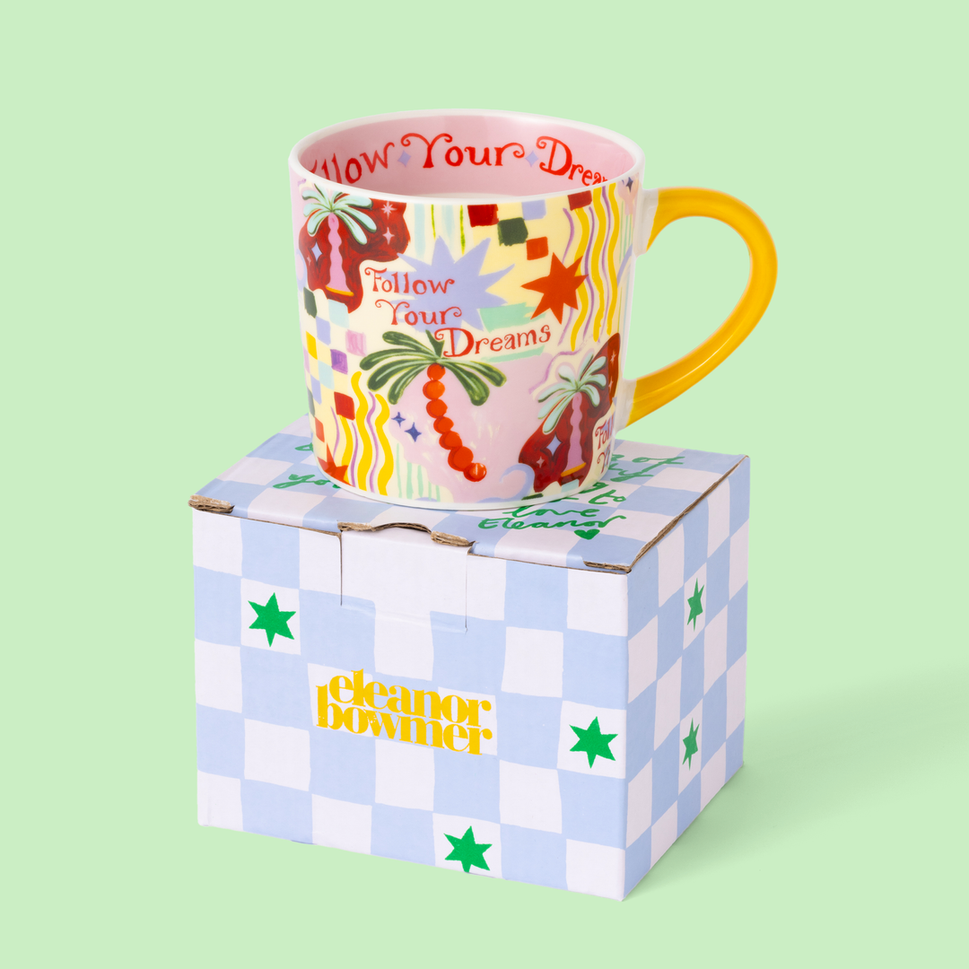 Eleanor Bowmer Follow Your Dreams Mug