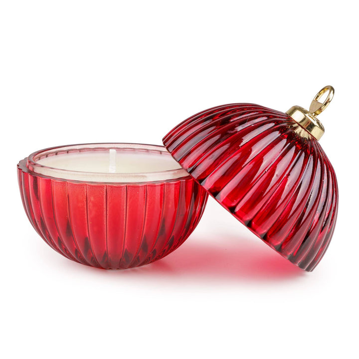Small Bauble Glass Candle
