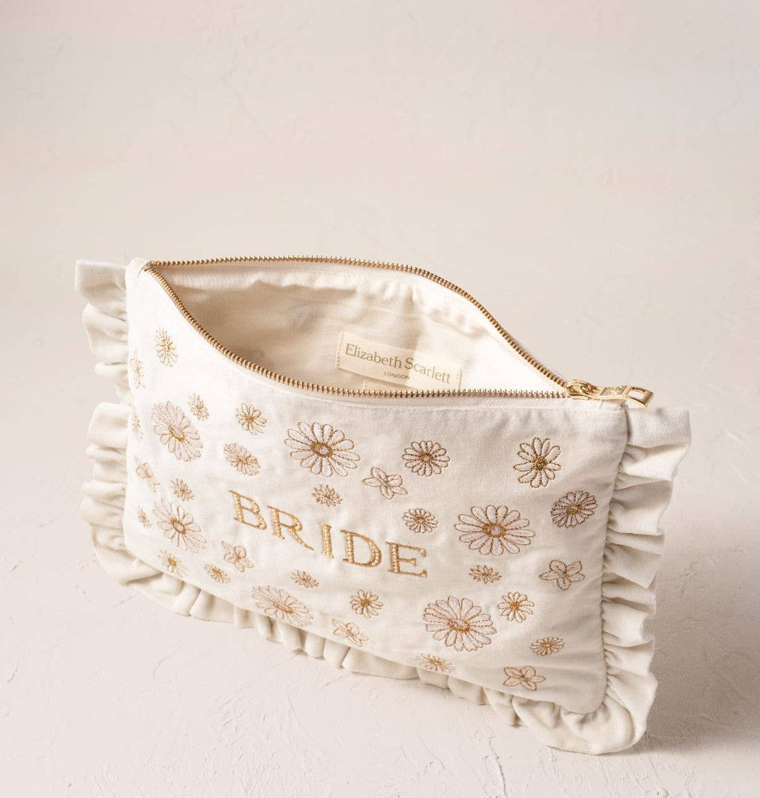 Eliabeth Scarlett Daisy Dream Bride Frill Pouch