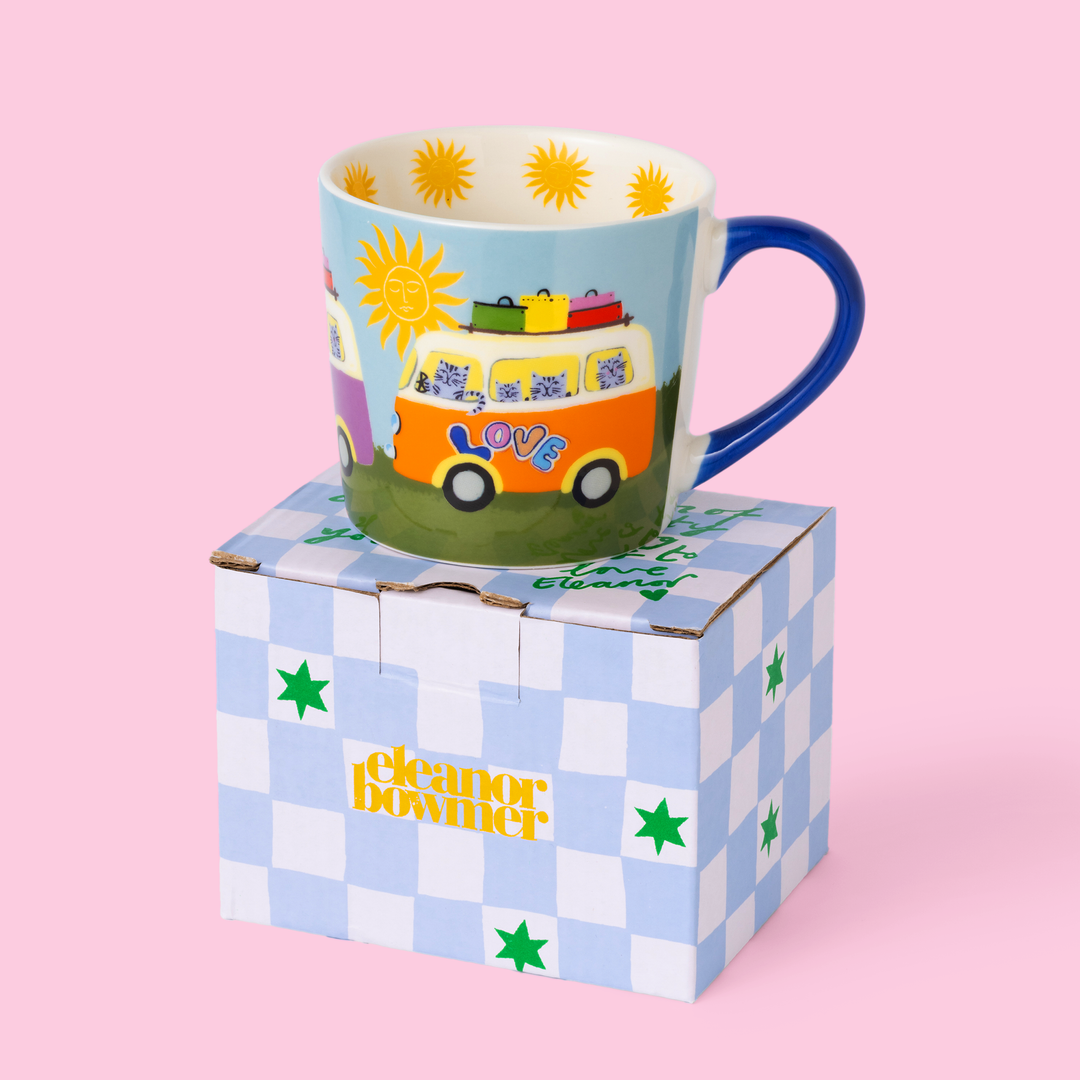 Eleanor Bowmer Sunshine Campervan Mug