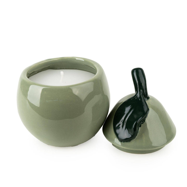 Ceramic Candle  -  Pear