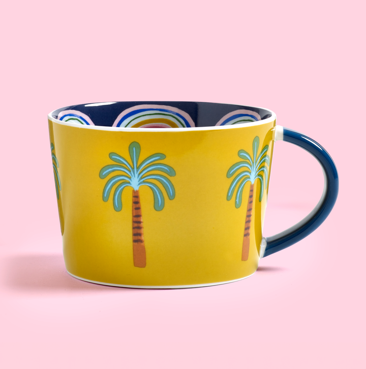 Eleanor Bowmer Electric Coast Palm Tree Mug