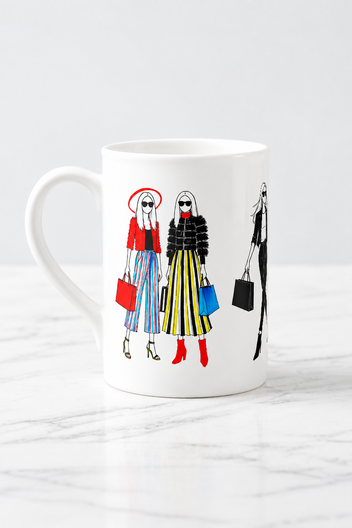 "Retail Therapy" Bone China Mug