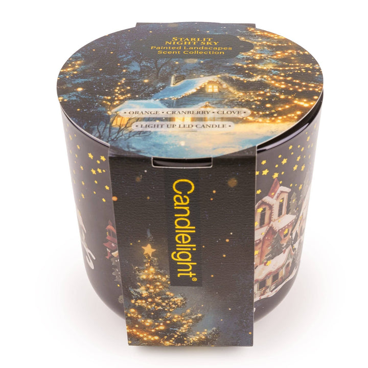 LED Candle - Starlit Night Sky