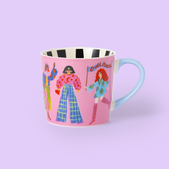 Eleanor Bowmer Girls Rule Mug