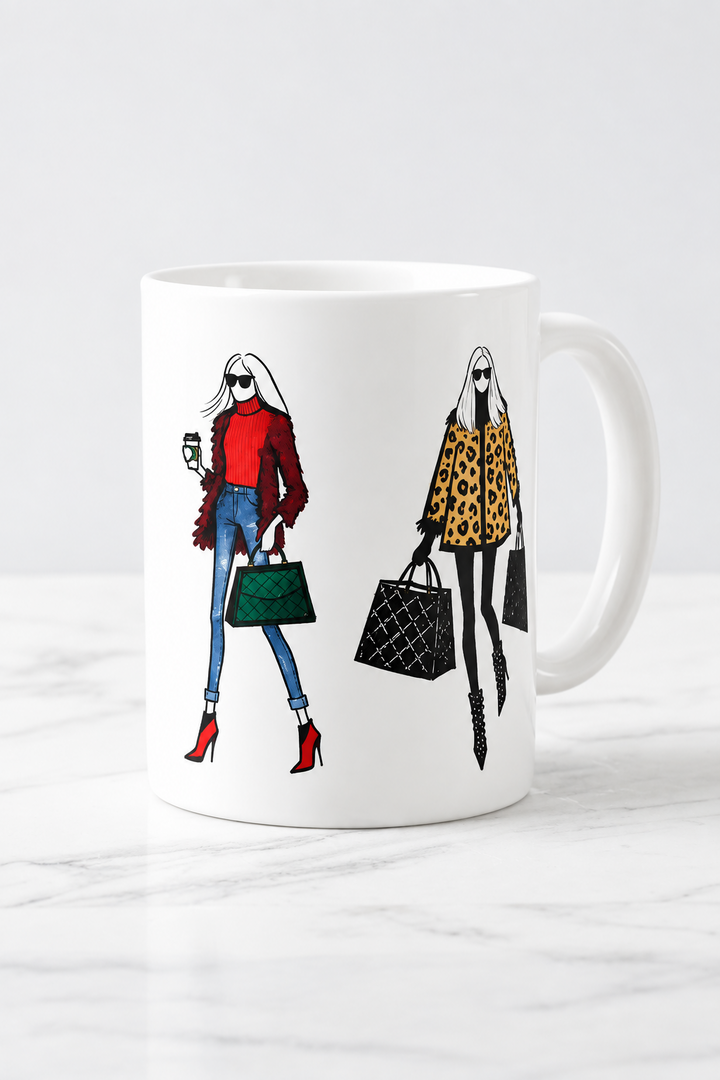 "Retail Therapy" Bone China Mug