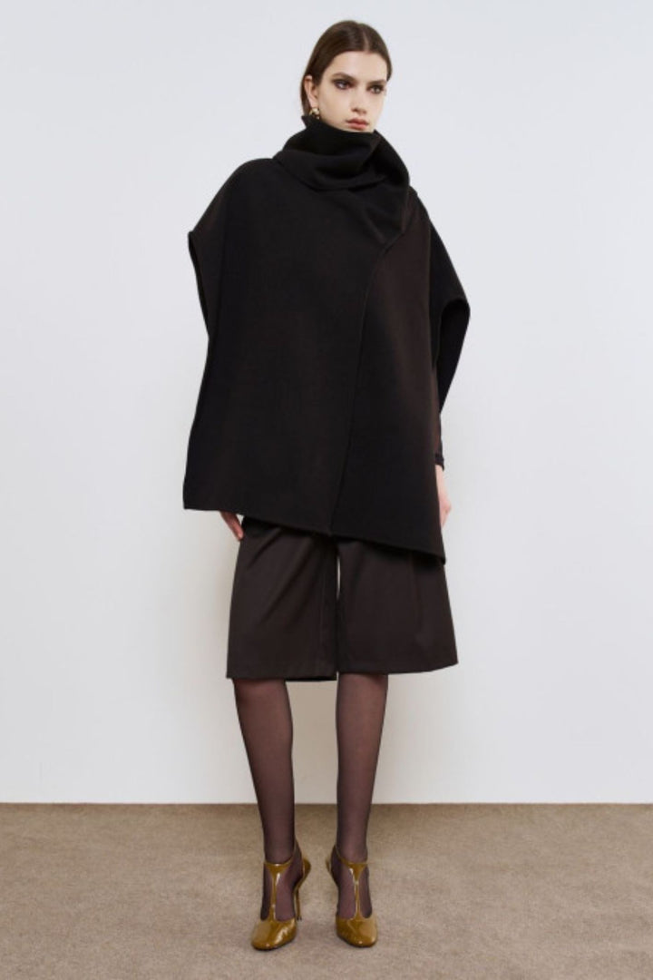 Access Fashion 9002 Black Wrap Over Jacket