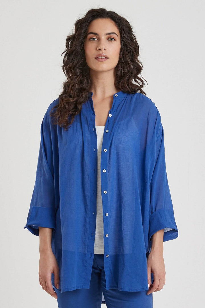 Adini 336705 Lacey Cobalt Blue Shirt