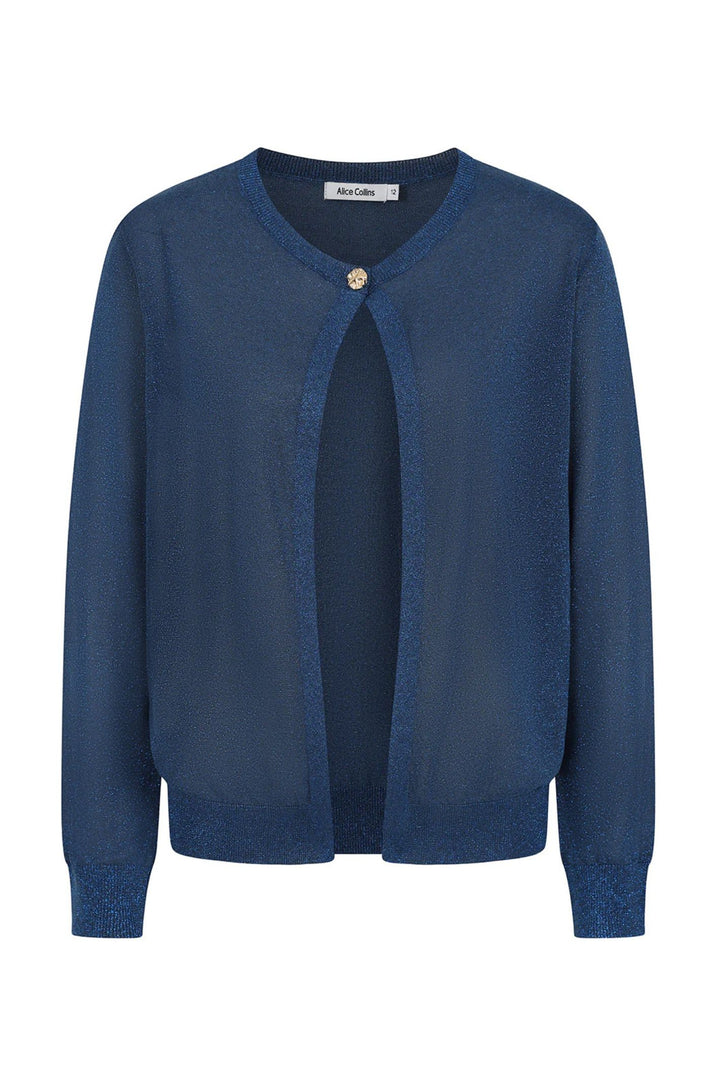 Alice Collins Midnight Metallic Emily Cardigan 034S136