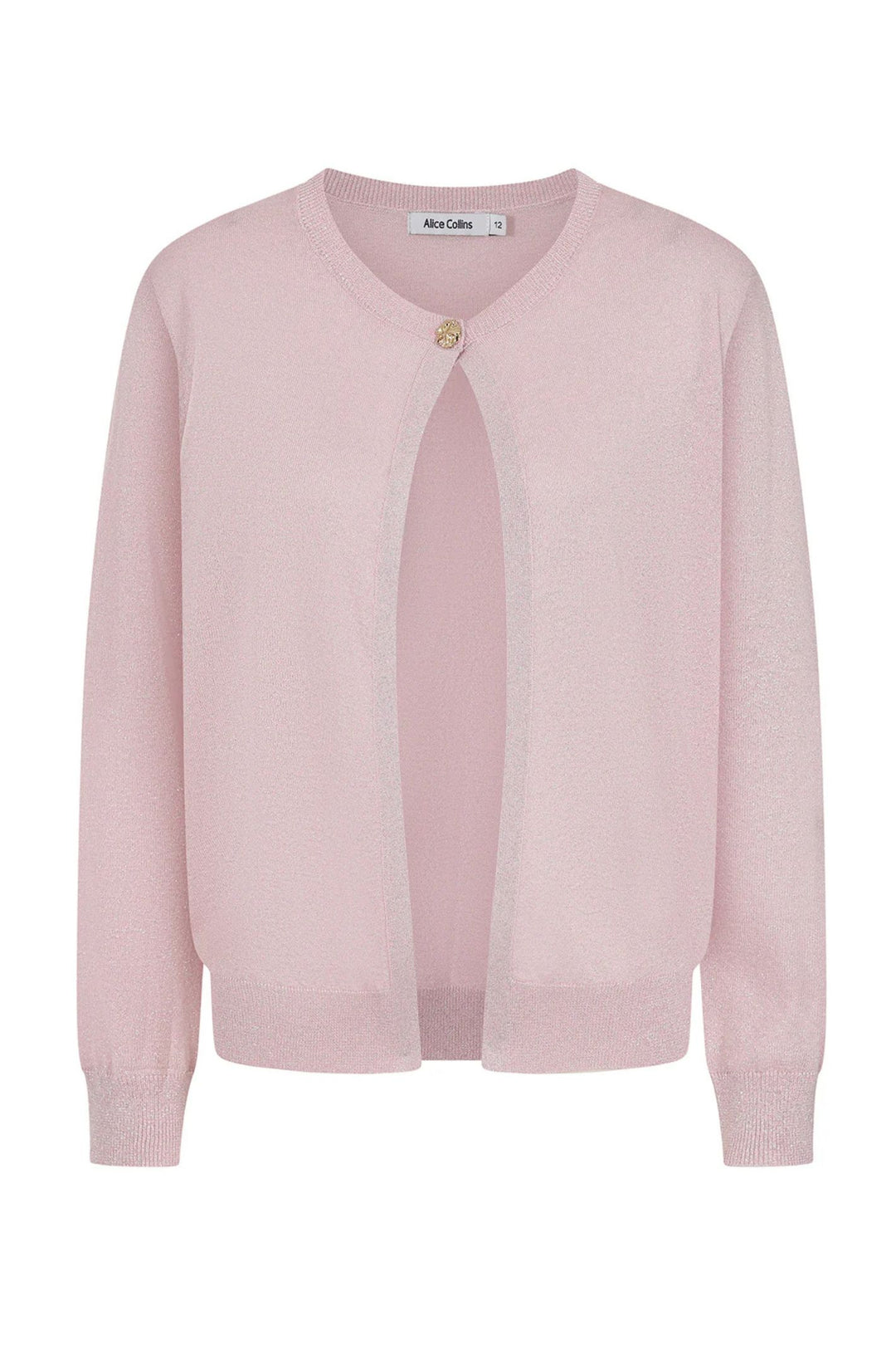 Alice Collins Pink Metallic Emily Cardigan 034S136
