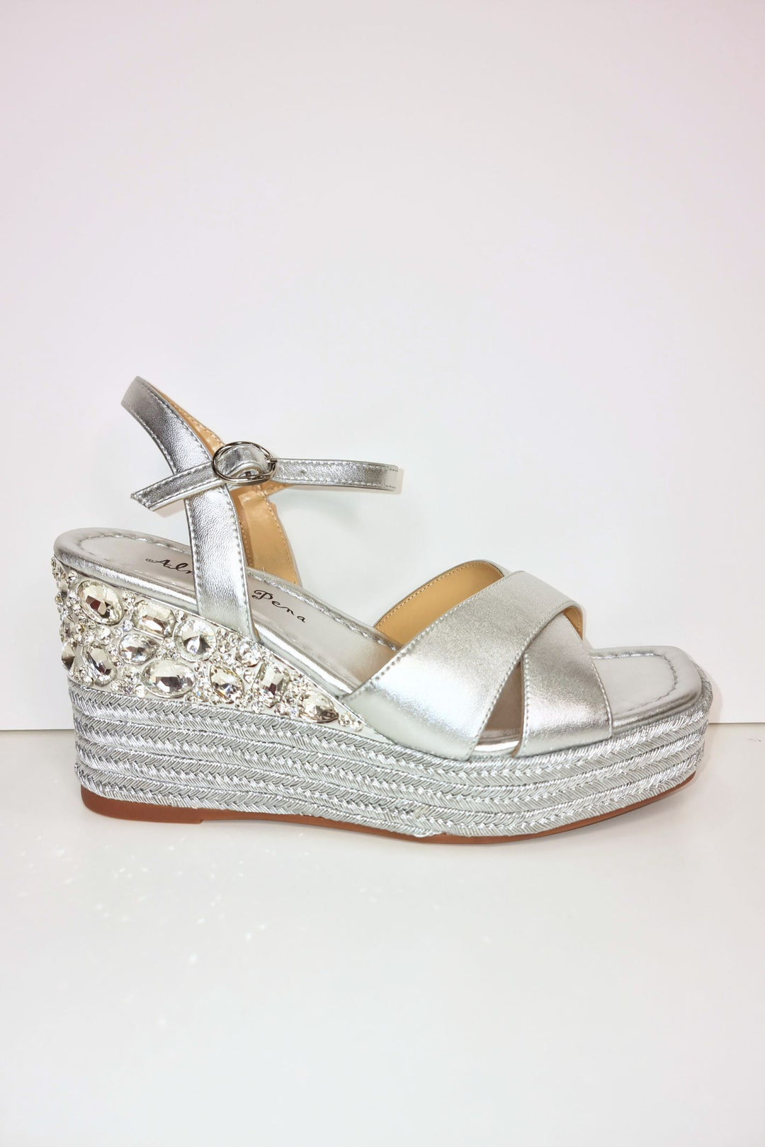 Alma En Pena V23495 Diva Silver Leather Sandals