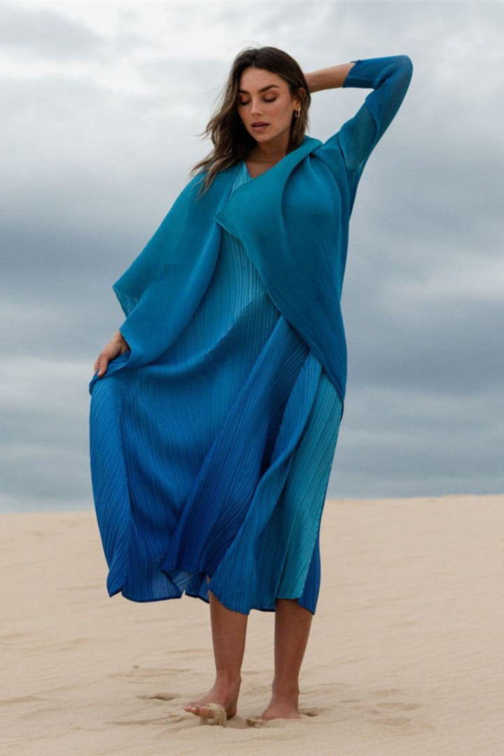 Alquema AD1072L Estrella Aqua & Royal Dress