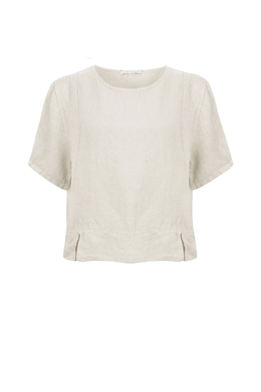 Amazing Woman Stone Lucie Linen Top