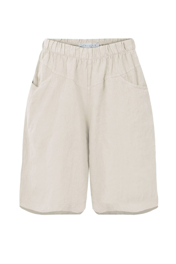 Amazing Woman Stone Orla Linen Shorts