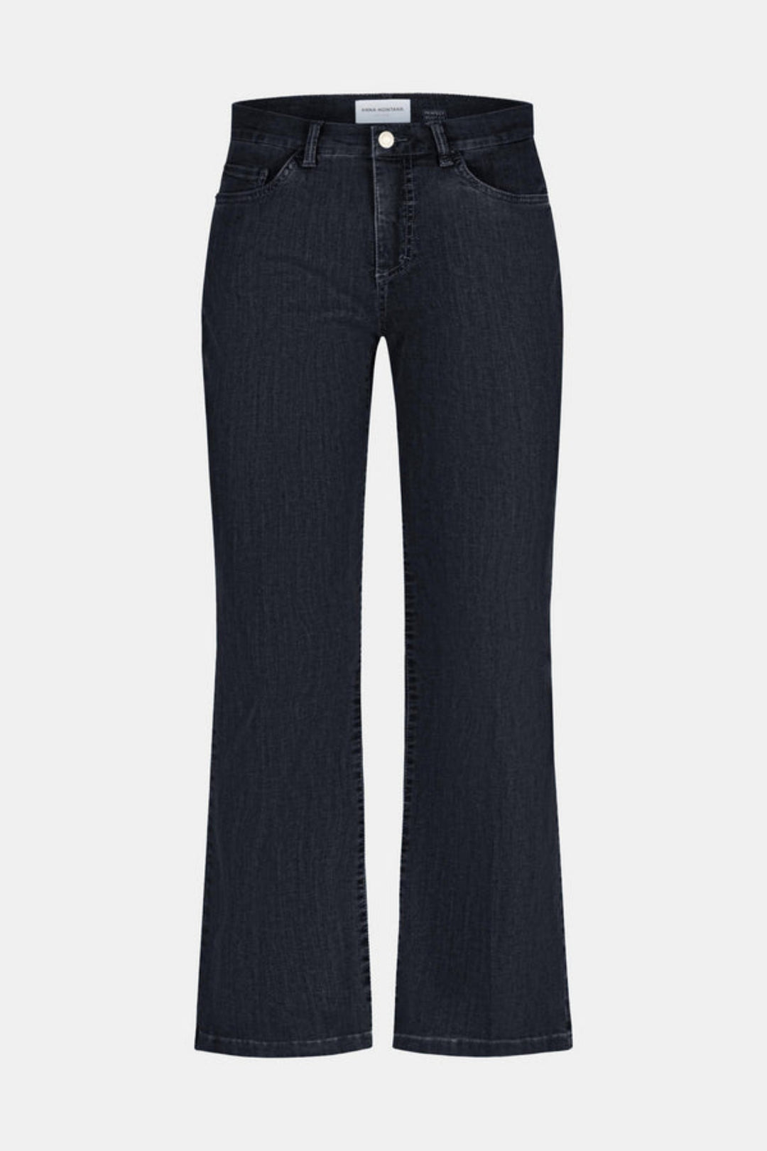 Anna Montana 1297 Black Finja Flare Fit Jeans