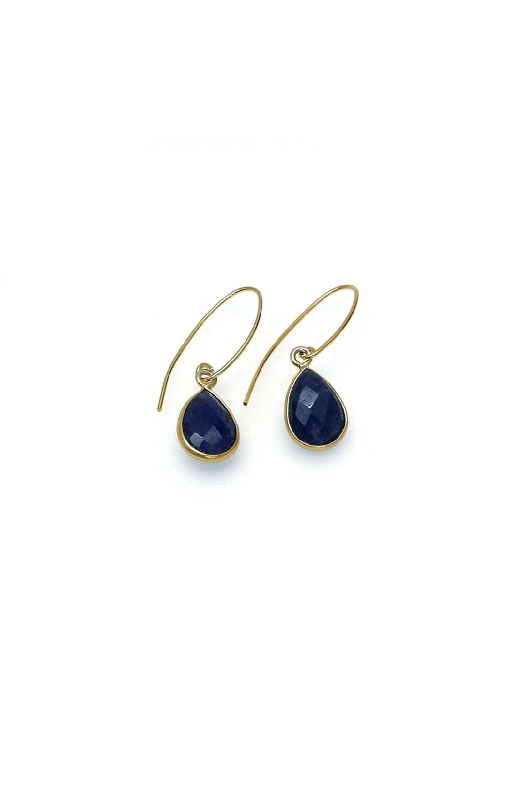 Annabella Moore LFE09-DB Blue Lapis Drop Earrings