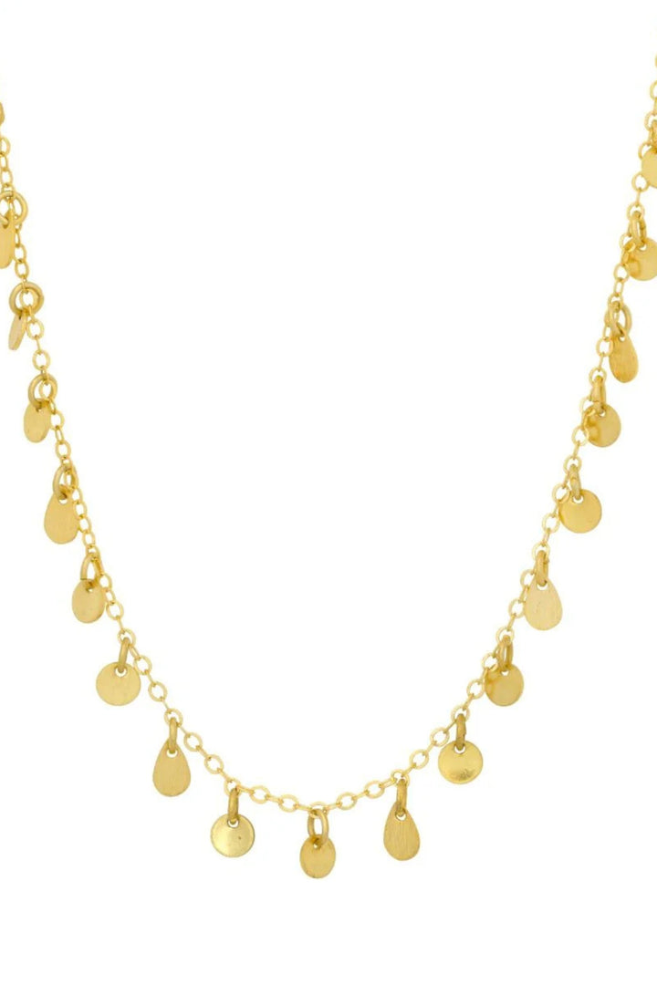 Ashiana Brooke Gold Coin Choker Necklace