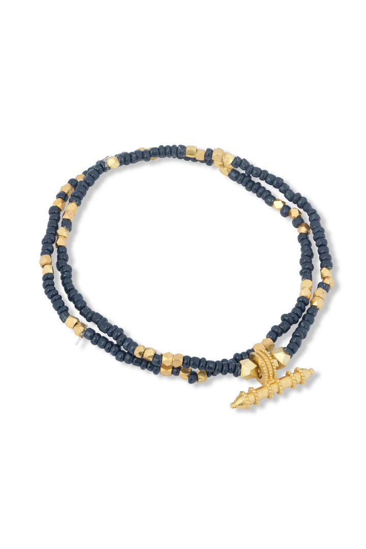 Ashiana Jaya Navy Jet Bracelet Set