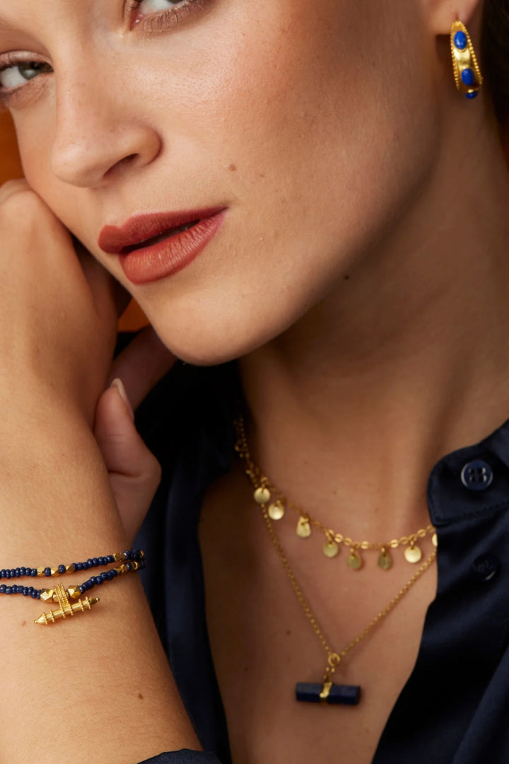 Ashiana Jaya Navy Jet Bracelet Set