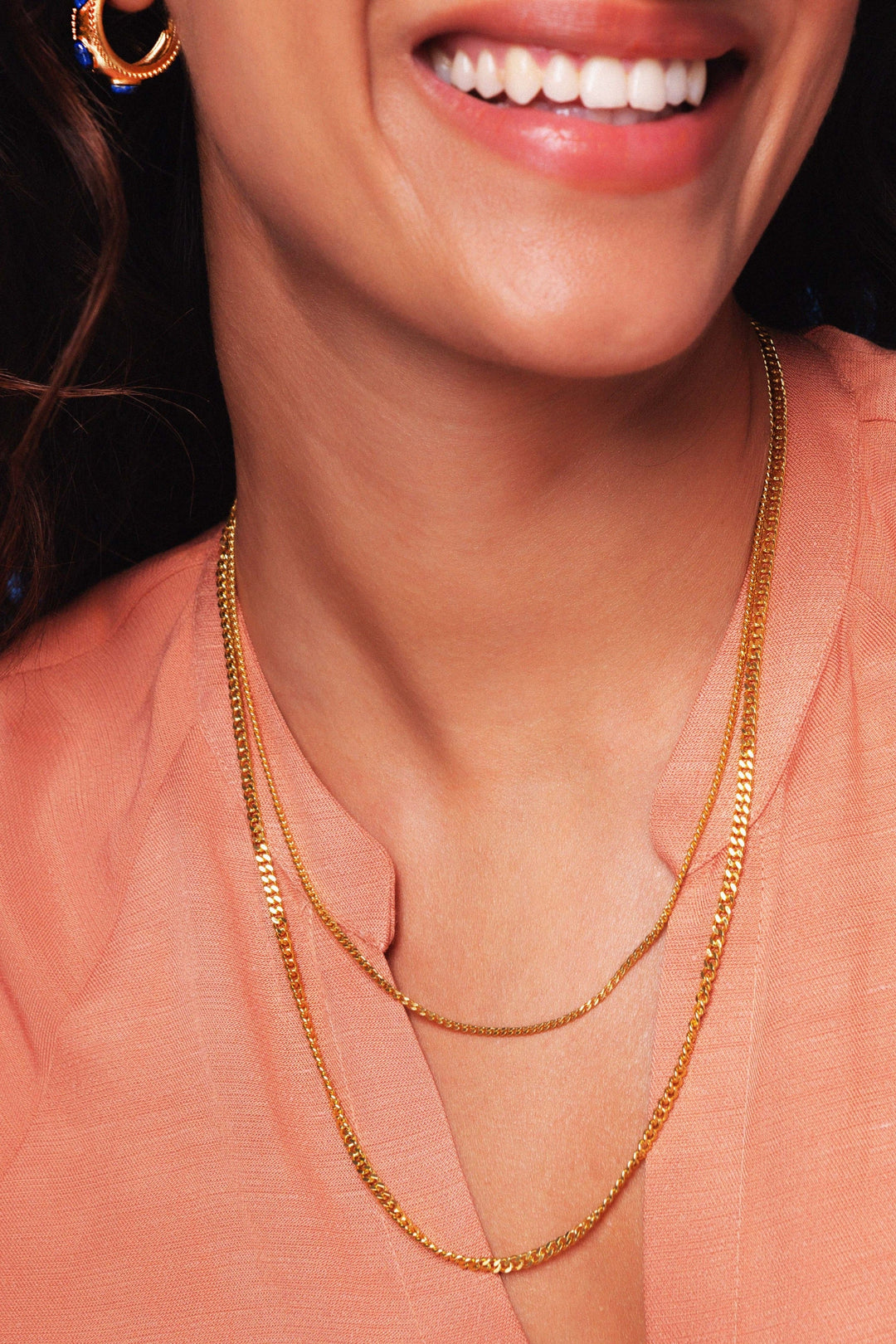 Ashiana Misty Chain Necklace Set
