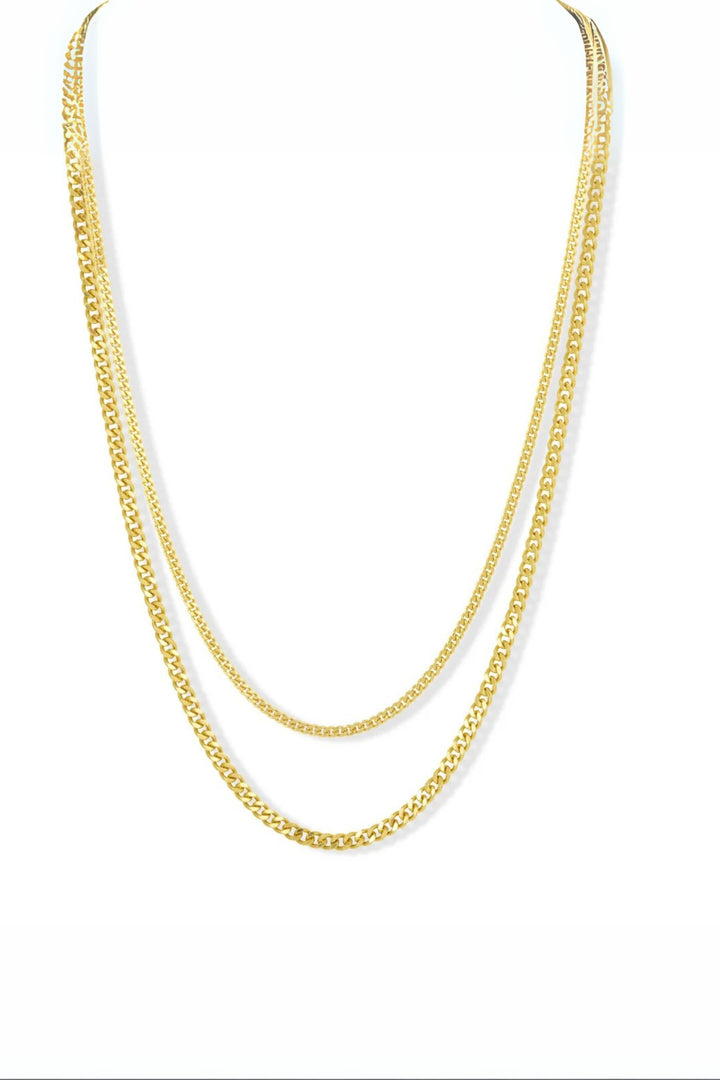 Ashiana Misty Chain Necklace Set