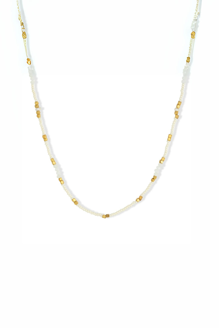 Ashiana White Riley Layering Necklace