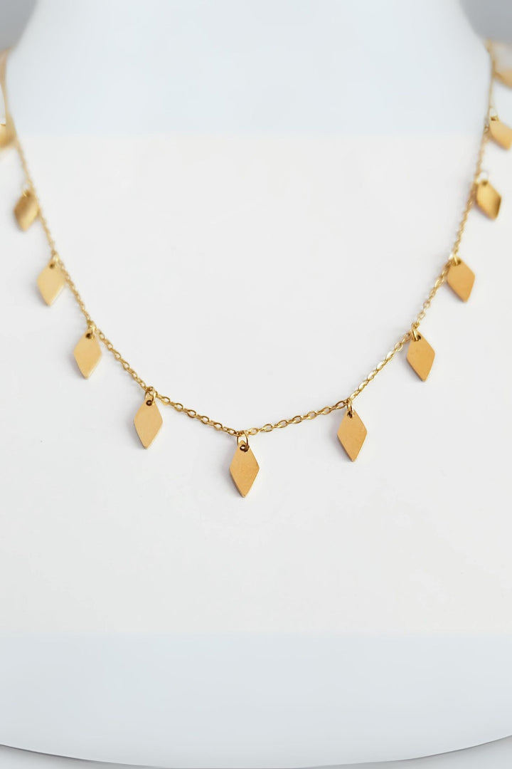 Augusta Layering Drop Choker Necklace