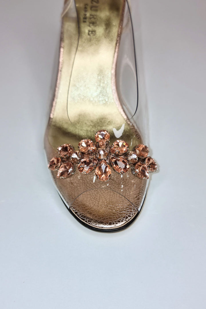 Azuree Marcel 796E Sombo Nude Shoes