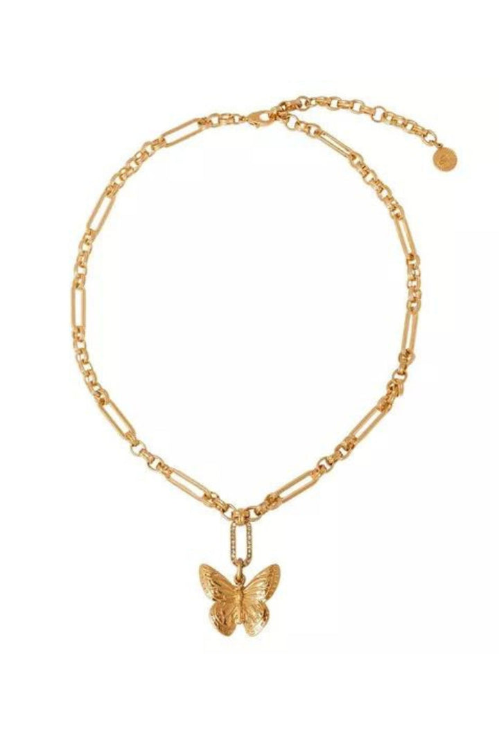 Bibi Bijoux Gold Serene Wings Butterfly Necklace